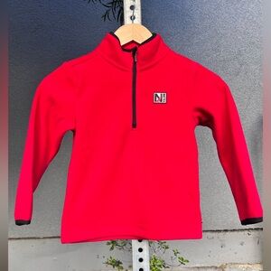 Nautica brand quarter-zip fleece pullover